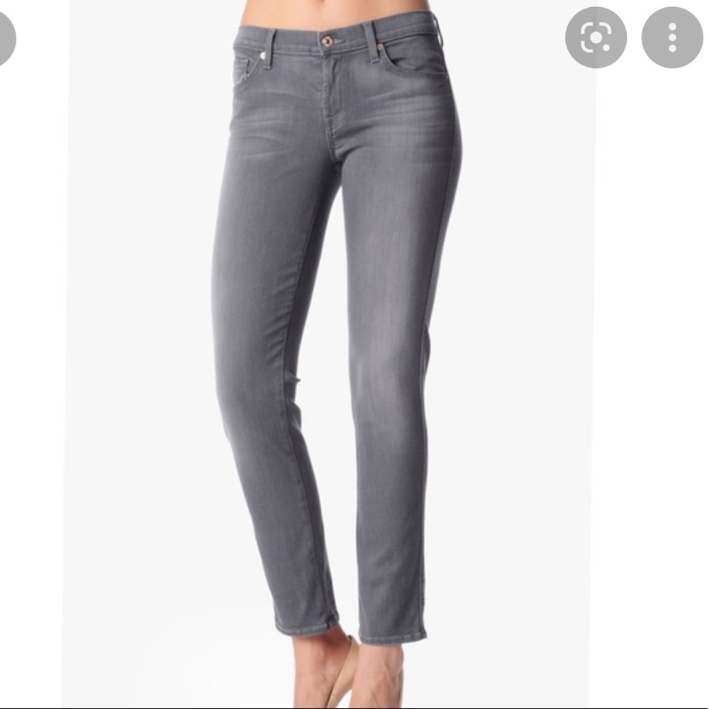 Seven for All Mankind Slim Cigarette Grey Jeans - BRAND NEW CONDITION
